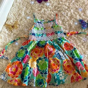 Floral Semi-formal girls dress